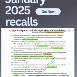 Step 2 January 2025 Recalls: Latest Past Papers & High-Yield Topics for Exam Success